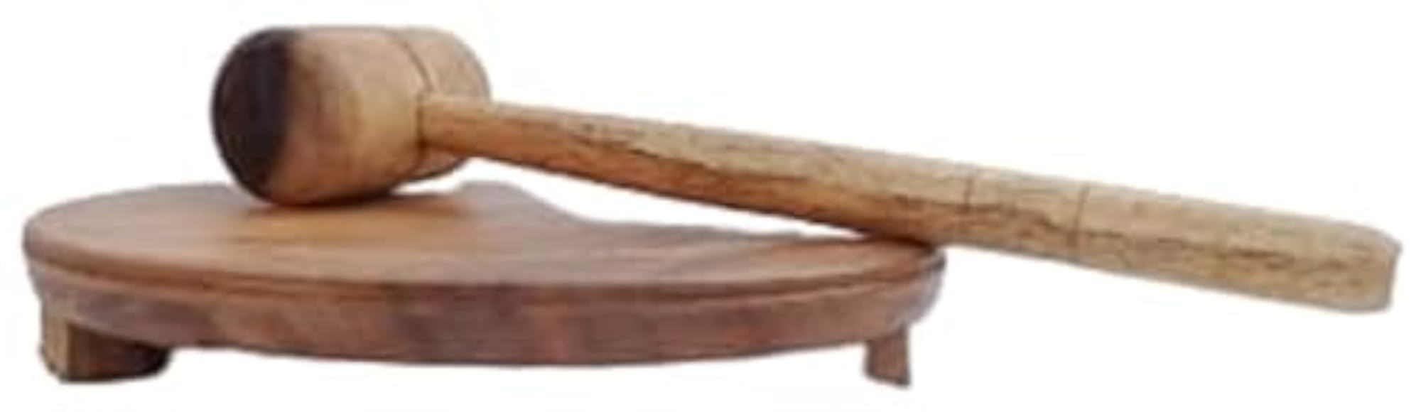 Handcrafted Wooden Auctioneer Gavel with Sound Block